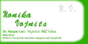 monika vojnits business card